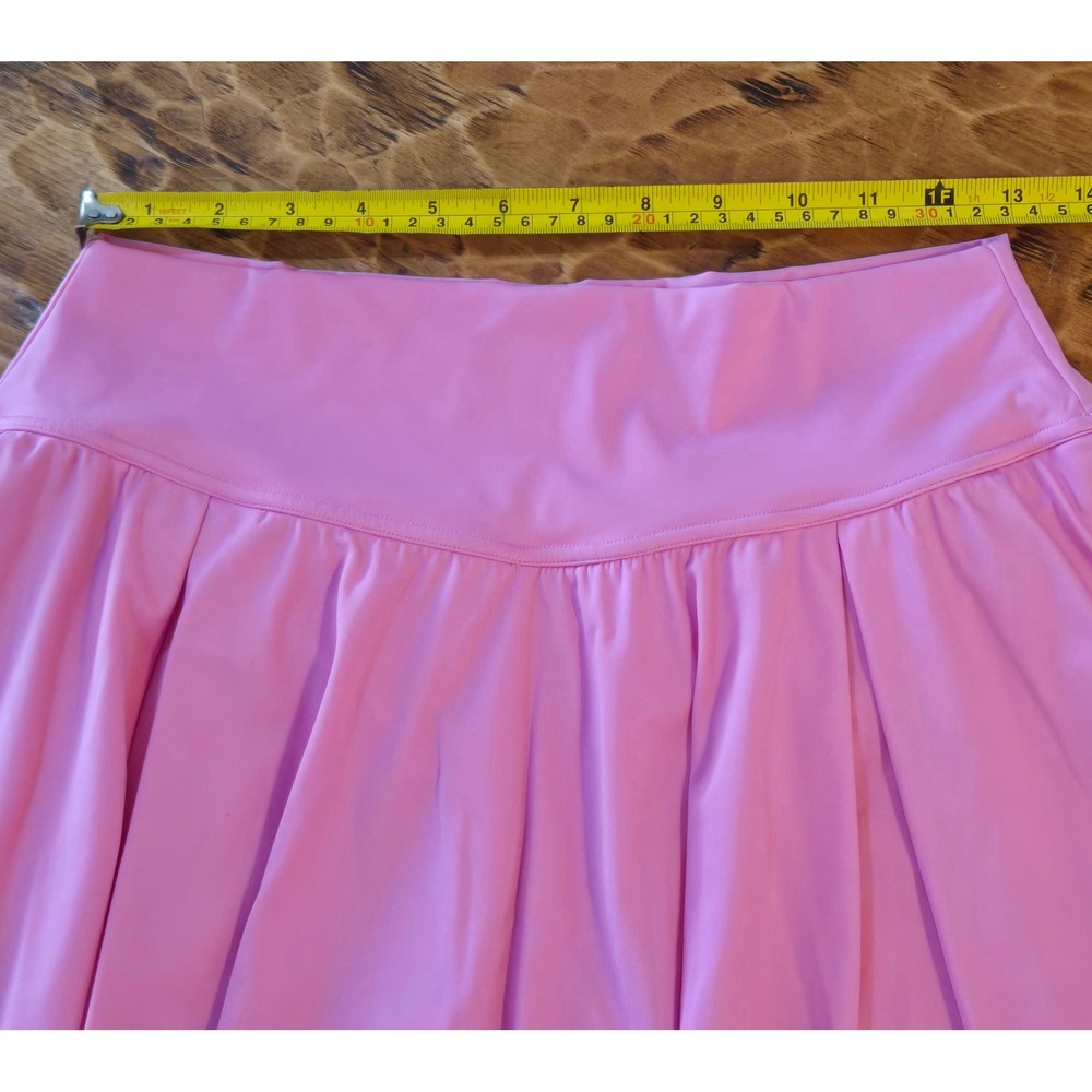 Gilly Hicks Pink Active Skort Athletic Tennis Golf Skirt with Shorts Womens L - Picture 6 of 6